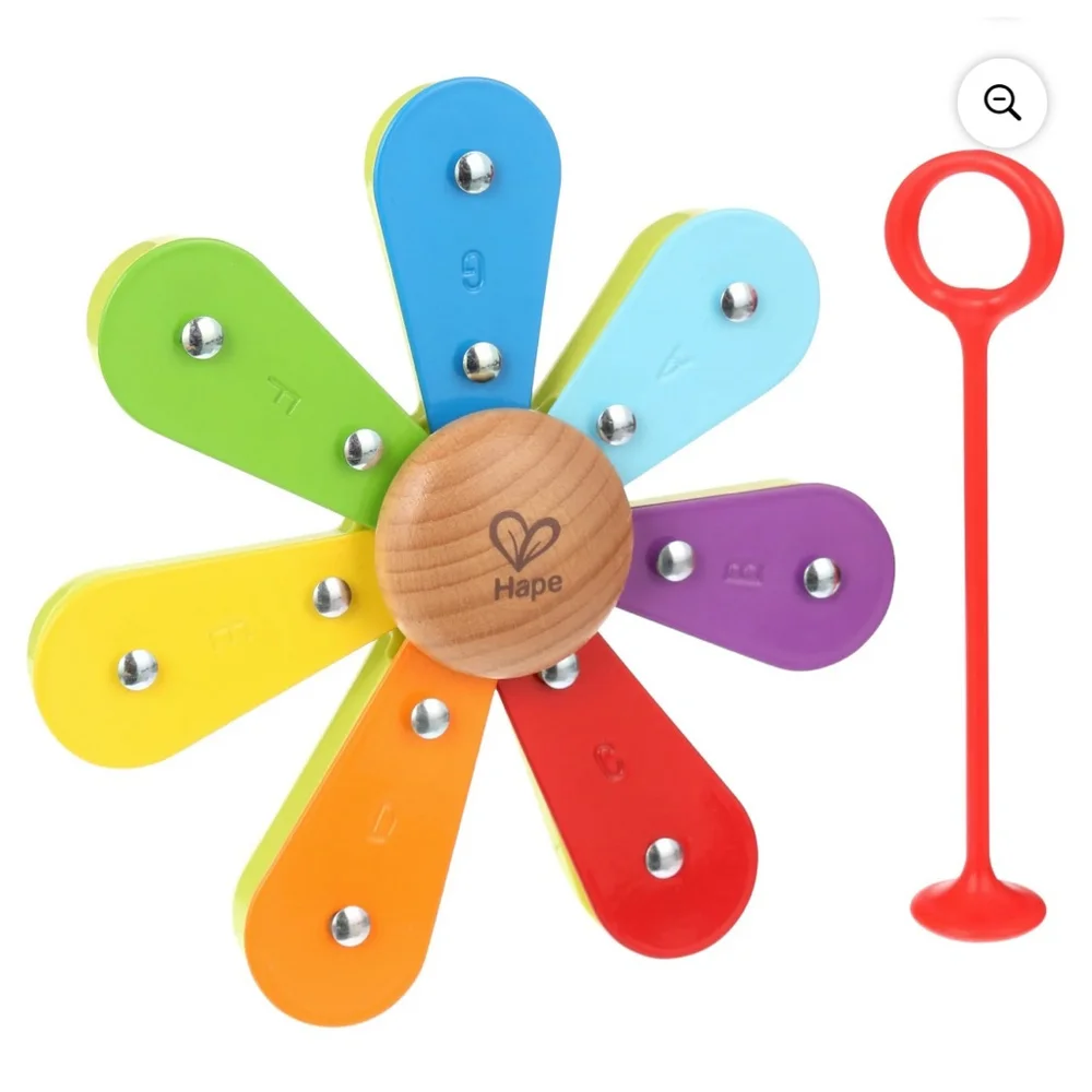 NEW Baby Hape Nature Band Rhythm Kit One Size Green Multicolor Learning Toy